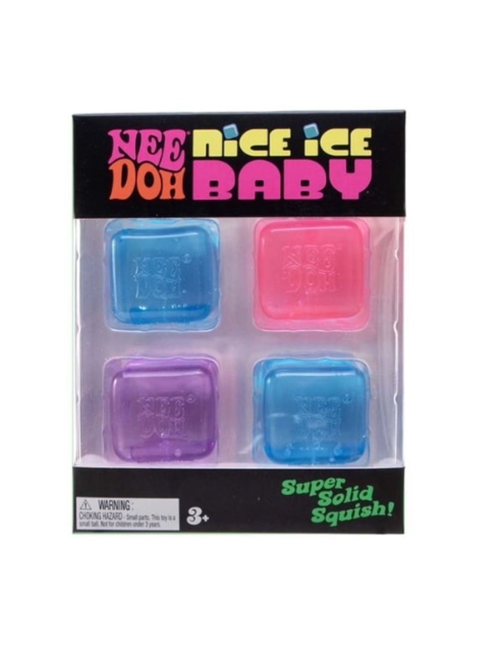 NIB. NEEDOH Nice Ice Baby 4pk Squishy